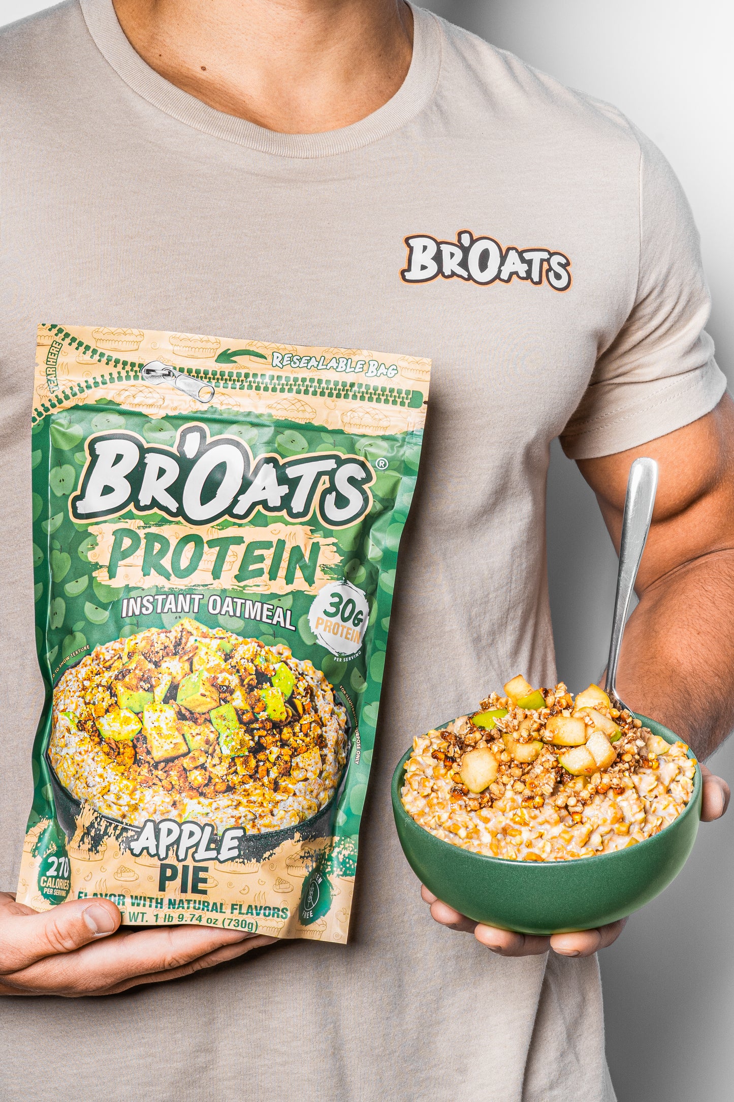 Br'Oats Apple Pie