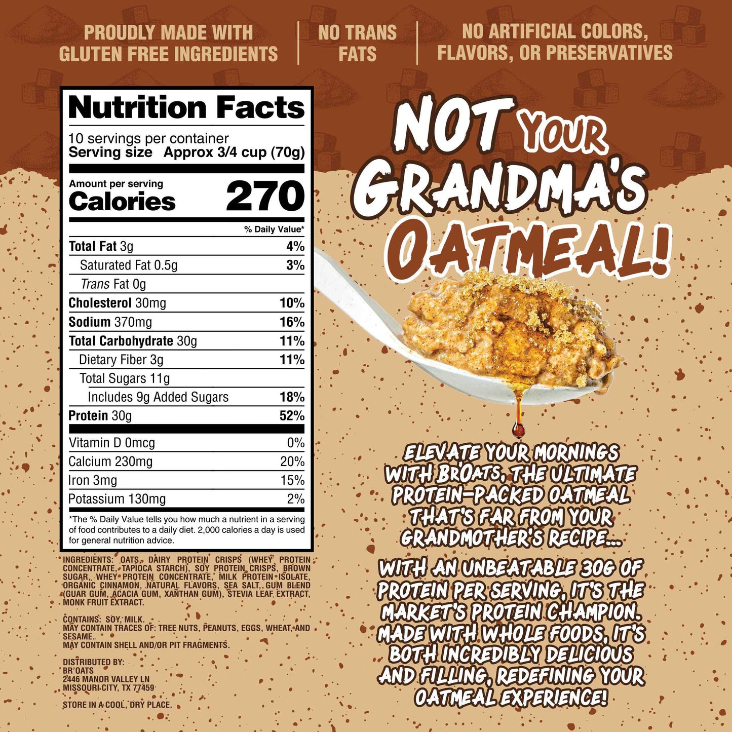 Br'Oats Maple Brown Sugar