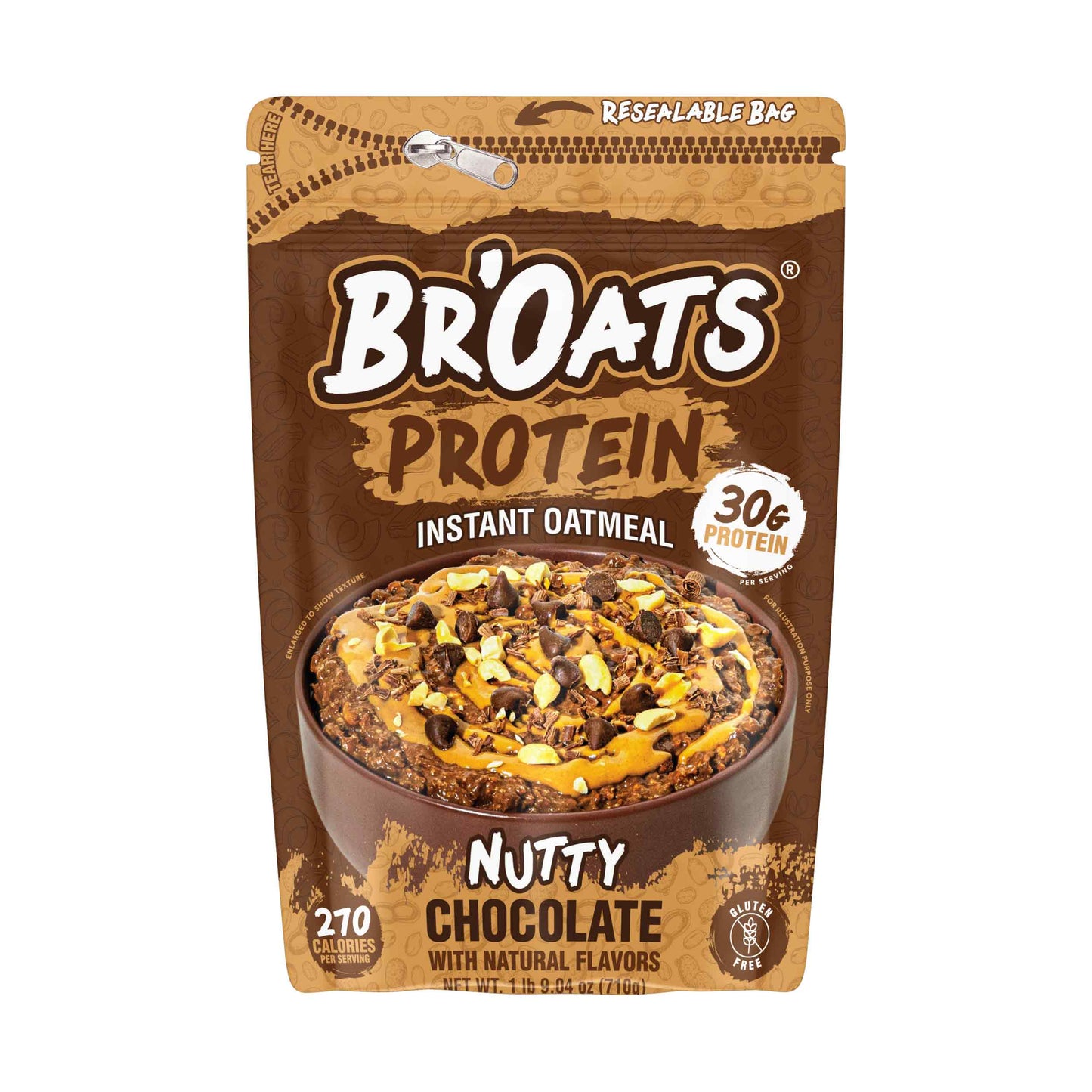 Br'Oats Nutty Chocolate