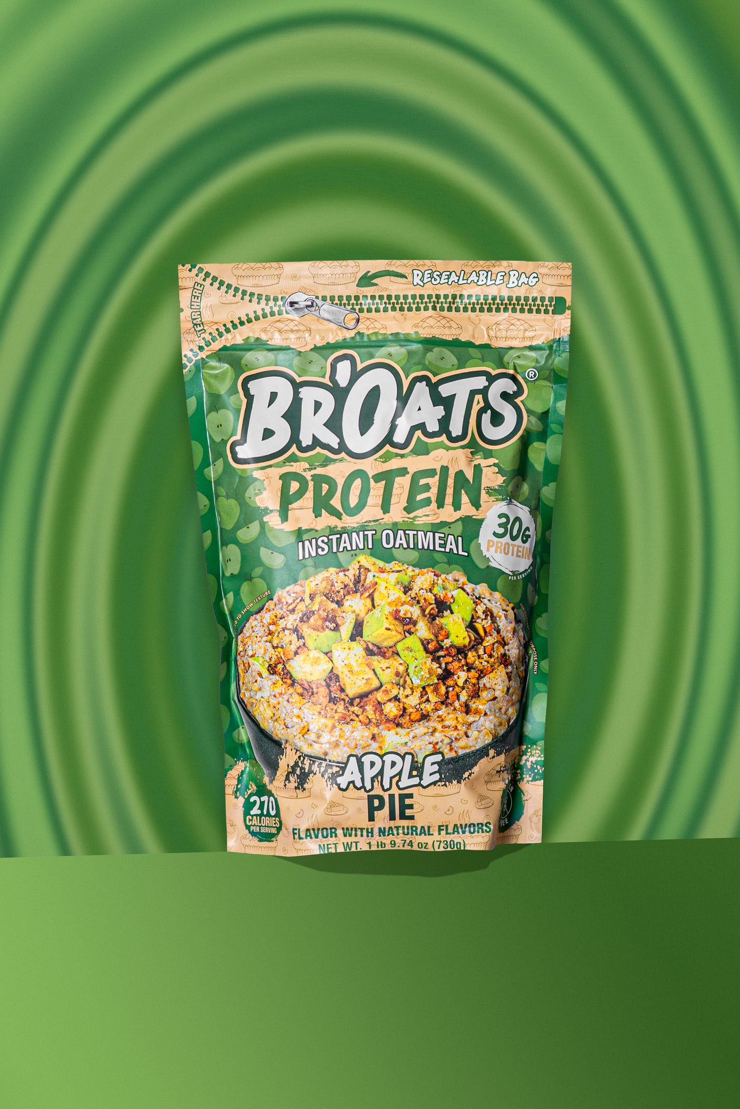 Br'Oats Apple Pie